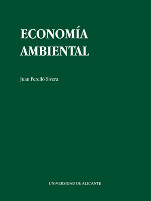 cover image of Economía ambiental